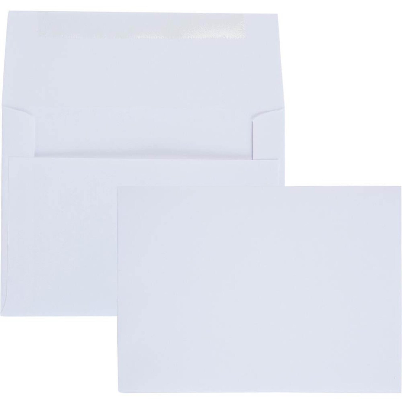 Quality Park Invitation Envelope - Announcement- - 6 1by2"W x 4 3by4" L- 24 lb - Gummed - Paper - White